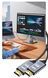 Кабель шнур 2м HDMI - HDMI 4К 60Hz HDR 3D High Speed Aluminum Neylon cord
