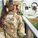 Мини PTT для подключения тактических наушников гарнитуры к телефону NATO TP120 Military Plug - 3.5 мм mini-Jack