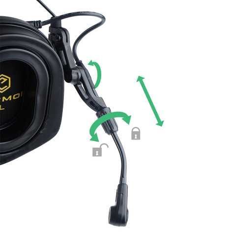 Купить Наушники для стрельбы Earmor M32 PLUS + крепления на каску