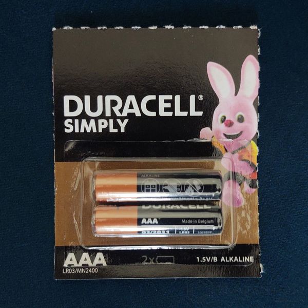 Батарейки AAA Duracell (2 шт.)