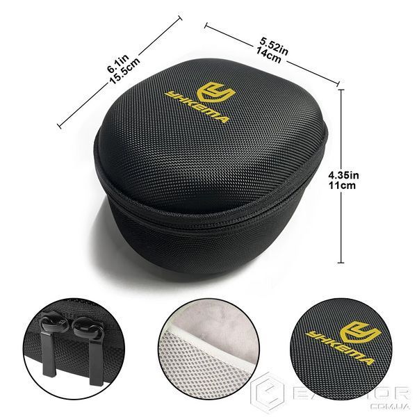 Жорсткий футляр чохол кейс Yhkema для активних навушників Walker's Razor Slim, Impact Sport, Earmor M31/M31H