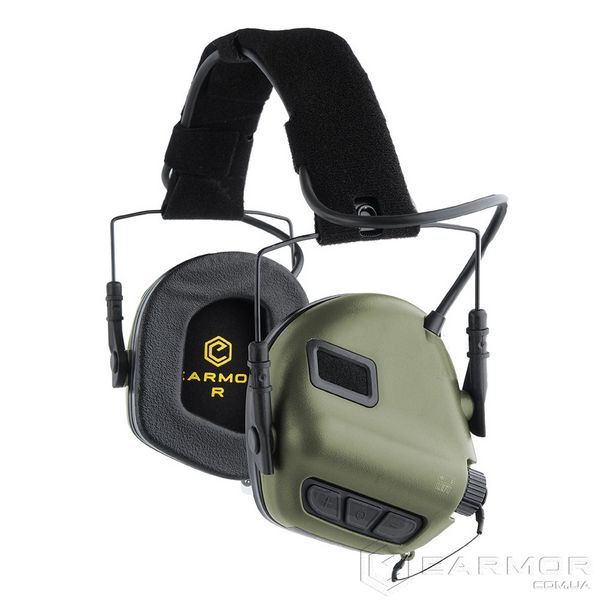 Активні навушники Earmor M31 Mark 3 MilPro + кріплення на каску шолом