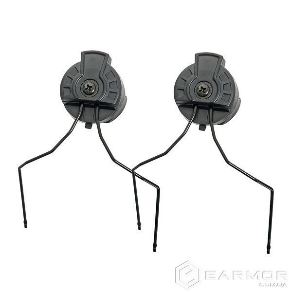 Активні навушники з гарнітурою Earmor M32 PLUS Coyote + кріплення на шолом Earmor M11