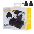 Активные беруши для стрельбы Earmor M20T PRO Черные + многоразовые вкладыши