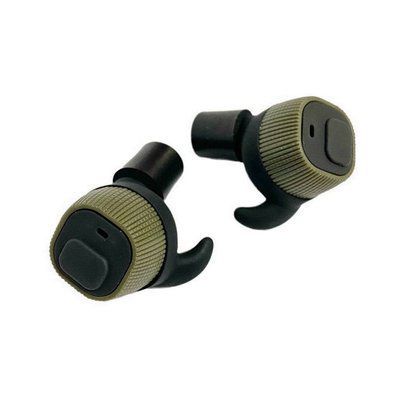 Беруши Активные электронные для стрельбы Earmor M20 Хаки + кейс