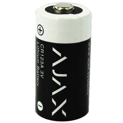 Батарейка AJAX CR123A Аякс (3V 1600mAh Lithium) - Для охоронних систем, датчиків і сигналізацій