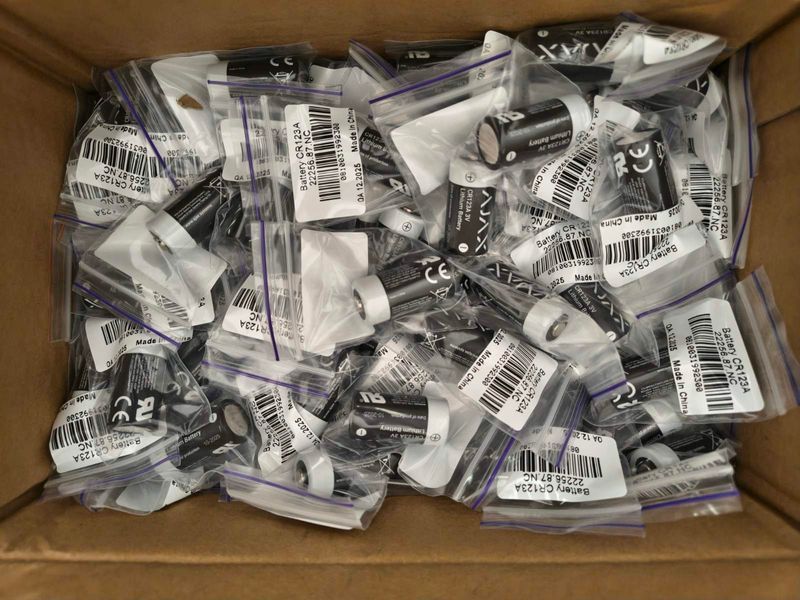 Батарейка AJAX CR123A Аякс (3V 1600mAh Lithium) - Для охоронних систем, датчиків і сигналізацій