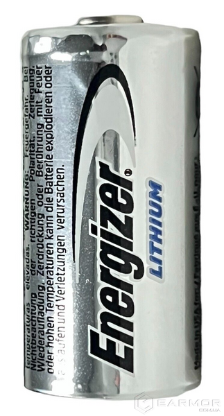 Батарейка Energizer CR123A (CR123, 123A, 123) Lithium, 1 шт.