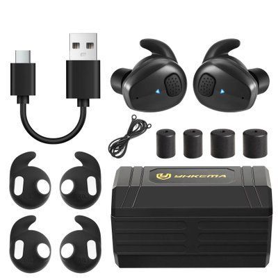 Активні Беруші з Bluetooth Yhkema PRO Earbuds Black навушники для стрільби