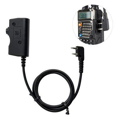 Кнопка PTT Тангента Yhkema для раций Baofeng Kenwood и наушников 3M Peltor, Earmor M32/M32H
