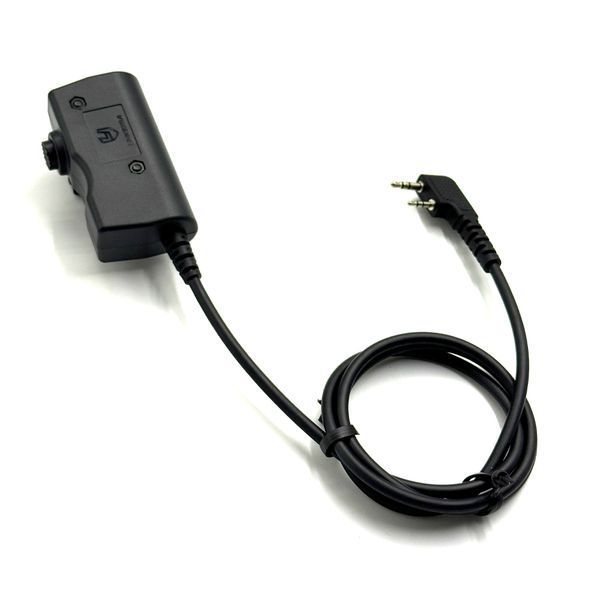 Кнопка PTT Тангента Yhkema для раций Baofeng Kenwood и наушников 3M Peltor, Earmor M32/M32H