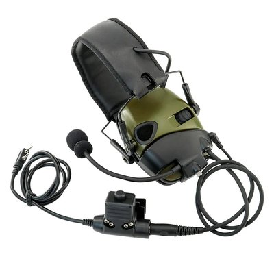 Мікрофон адаптер для Howard Impact Sport до рації + PTT для Kenwood/Baofeng 2 pin, Black