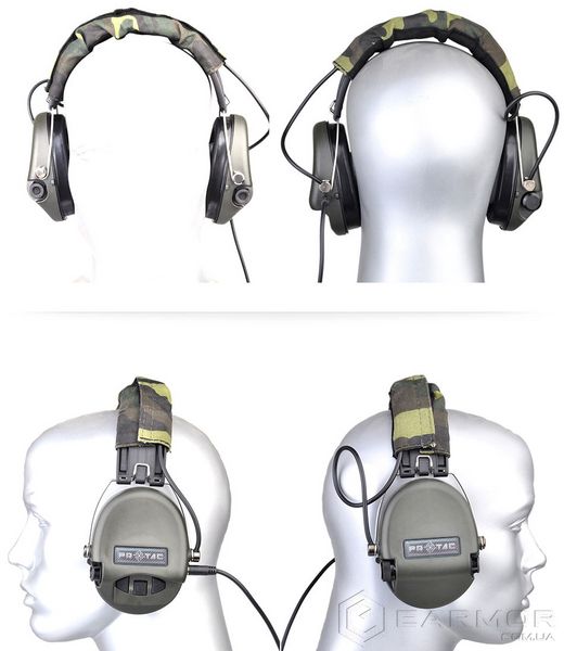 Активні навушники для стрільби Protac III Хакі (Sordin Style)