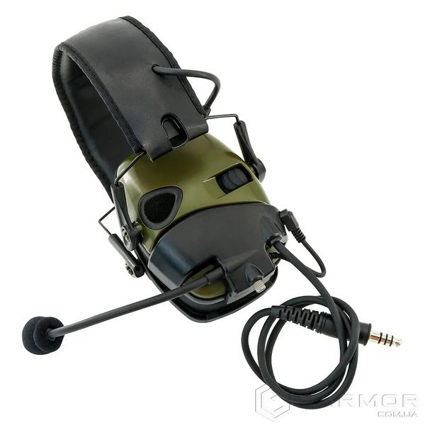 Адаптер микрофон для Howard Impact Sport к рации + PTT для Kenwood/Baofeng 2 pin, Black