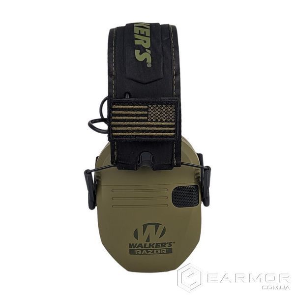 УЦЕНКА! Навушники Walker's Razor Slim Patriot Original Green (ПОВРЕЖДЕНА УПАКОВКА)