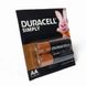 Батарейки пальчикові Duracell AA (2 шт.)