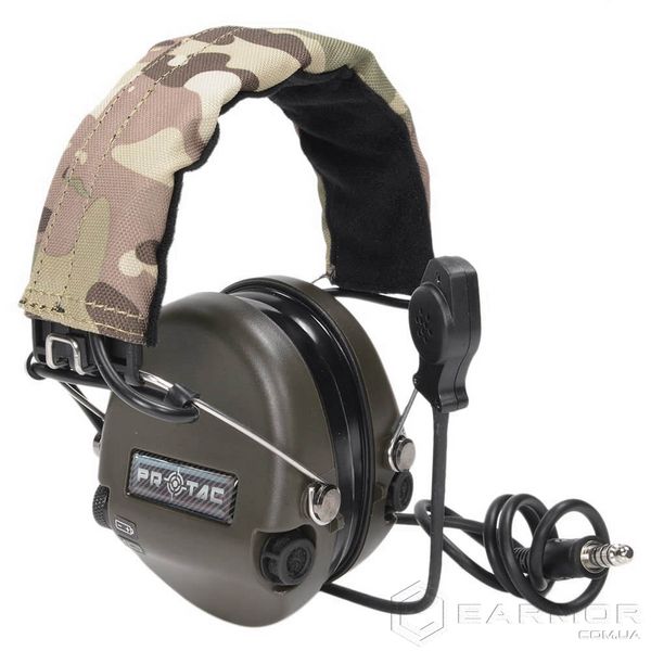 Активні навушники з мікрофоном PROTAC VII Military (Sordin Style) FG