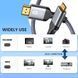 Кабель шнур Mini HDMI - HDMI 4К 60Hz Aluminum Shell Gold-plated Neylon cord, 3м