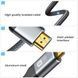 Кабель шнур Mini HDMI - HDMI 4К 60Hz Aluminum Shell Gold-plated Neylon cord, 3м