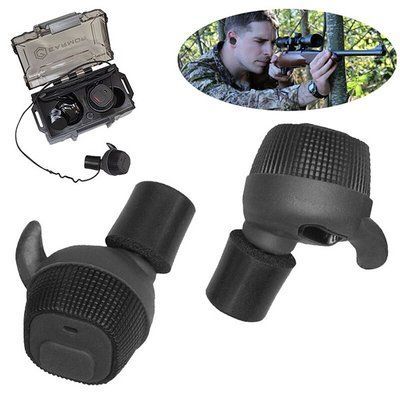 Беруши Активные стрелковые Opsmen Earmor M20 Black + кейс