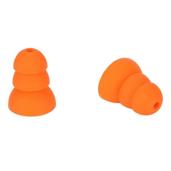 Запасні змінні вкладиші Silenta для берушів Earmor M20/M20T/M20T Pro, 3M Peltor, Shure - Orange M