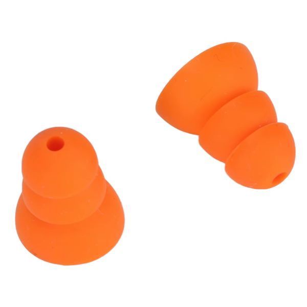 Запасні змінні вкладиші Silenta для берушів Earmor M20/M20T/M20T Pro, 3M Peltor, Shure - Orange M