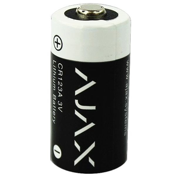 Батарейки AJAX CR123A 3V Lithium 1600mAh Аякс - для датчиків, сигналізацій, охоронних систем (4 шт.)