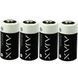 Батарейки AJAX CR123A 3V Lithium 1600mAh Аякс - для датчиків, сигналізацій, охоронних систем (4 шт.)