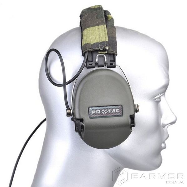 Навушники Активні Protac III Sordin + Premium кріплення на каску Чебурашка