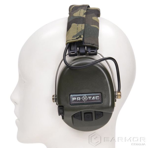 Наушники Активные Protac III Sordin + Premium крепление на шлем Чебурашки