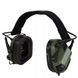Наушники Активные на шлем каску Earmor M31H PLUS Green + оголовье