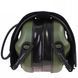 Наушники Активные на шлем каску Earmor M31H PLUS Green + оголовье