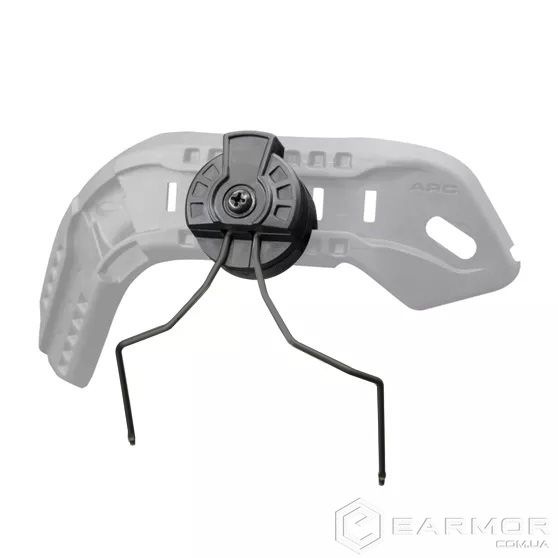 Наушники для стрельбы Активные Earmor M31 + крепление на шлем каску TOR-D, FAST, ACH MICH для рельс ARC