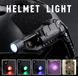 Ліхтарик на каску шолом для військових Sidewinder MPLS 5 LED + IFF-маячок, Чорний
