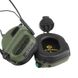 Навушники Активні для стрільби Earmor M31H Green з кріпленням на шолом TOR-D, FAST + Беруші