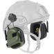 Активні стрілецькі тактичні навушники Earmor M31H Хаки з кріпленням на шолом TOR-D, FAST + Турнікет