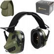 Навушники для стрільби Earmor M31 PLUS + Поясна сумка чохол Olive