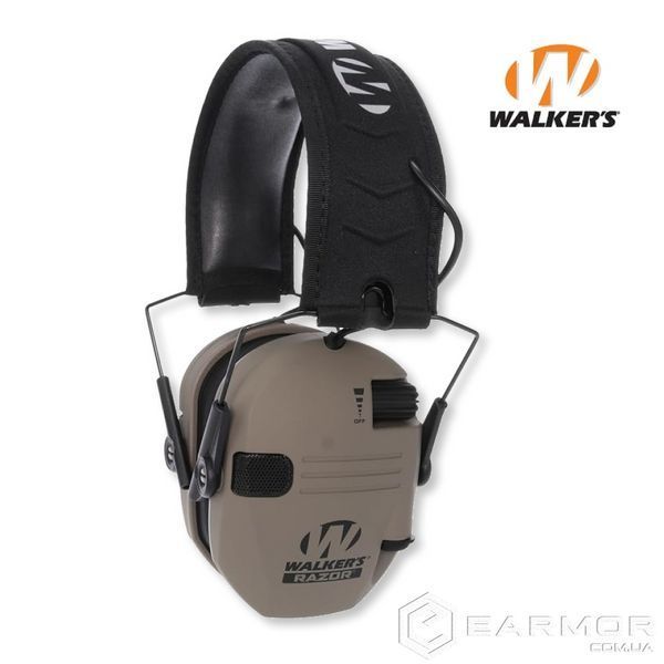 Активные наушники Walker's Razor Slim Original Coyote (FDE)