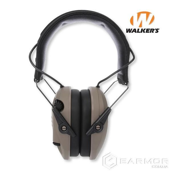 Активные наушники Walker's Razor Slim Original Coyote (FDE)