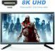 Перехідник адаптер Mini HDMI - HDMI (M/F) LED HDMI 2.1 8К 48Gbps (C8K-05)