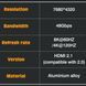 Перехідник адаптер Mini HDMI - HDMI (M/F) LED HDMI 2.1 8К 48Gbps (C8K-05)