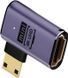 Перехідник адаптер Mini HDMI Male - HDMI Female LED 8К HDMI 2.1 (C8K-03)