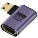 Перехідник адаптер Mini HDMI Male - HDMI Female LED 8К HDMI 2.1 (C8K-03)