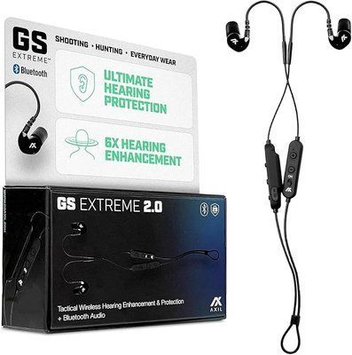 Беруши Активные для стрельбы AXIL GS Extreme 2.0 с Bluetooth 5.0