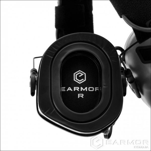Наушники активные для стрельбы Earmor M31 PLUS Black