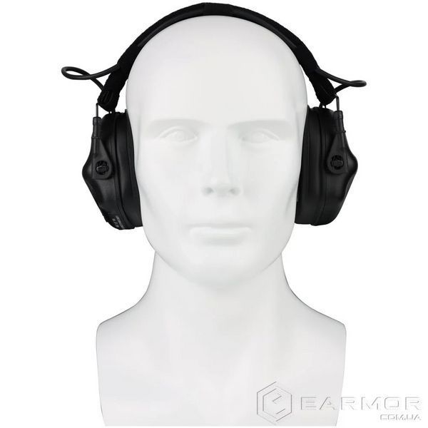 Наушники активные для стрельбы Earmor M31 PLUS Black