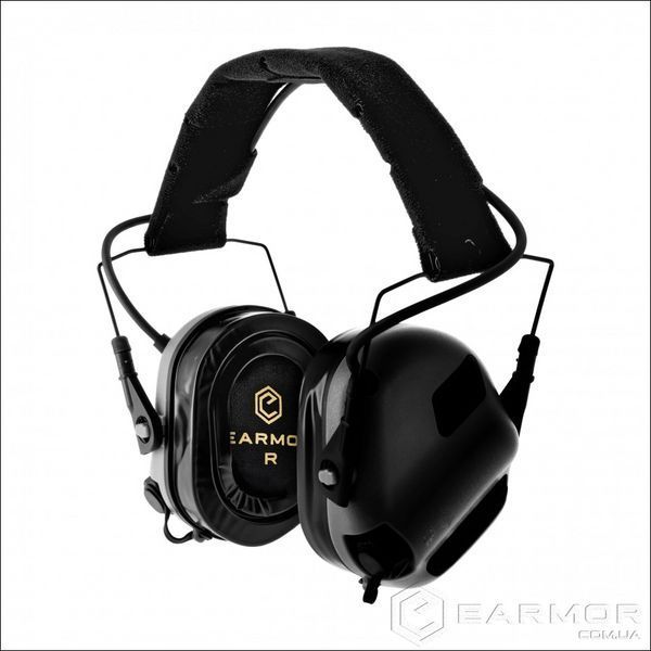 Наушники активные для стрельбы Earmor M31 PLUS Black