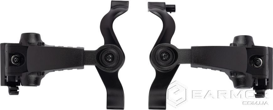 Кріплення чебурашки на шолом для навушників Earmor M16А Black (PLUS версії)
